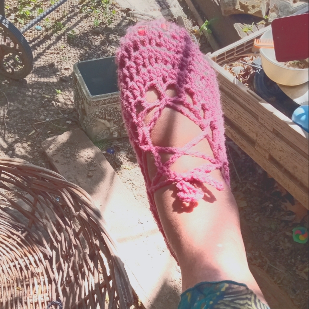 Ballerina booties , Hidden purse booties